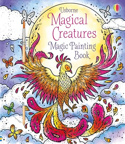 Magical Creatures Magic Painting Book: 1 (Magic Painting Books)